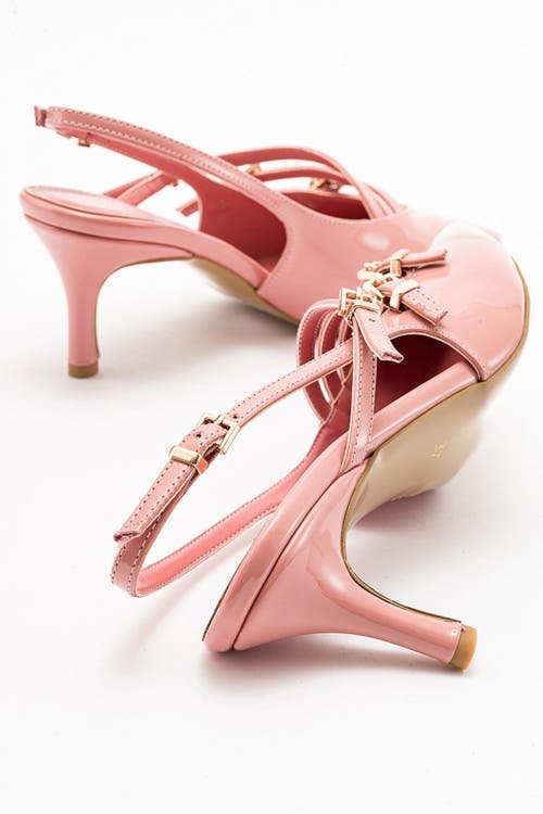 Prologue Shoes Magra Pointed-toe Slingback Stiletto In Multi