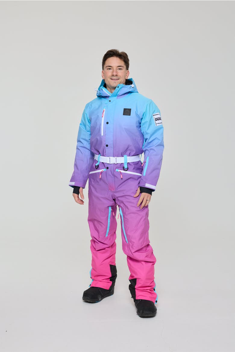 Rhythm Is A Dancer Ski Suit Men's, Alternate, color, Sky blue