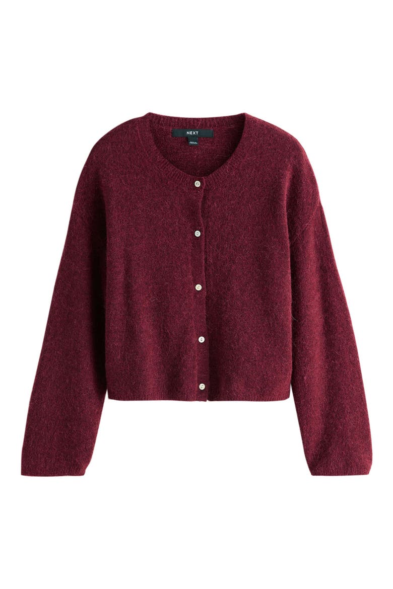 Wide Sleeve Cardigan, Alternate, color, RED