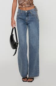 Princess Polly Everlong Wide Leg Jeans