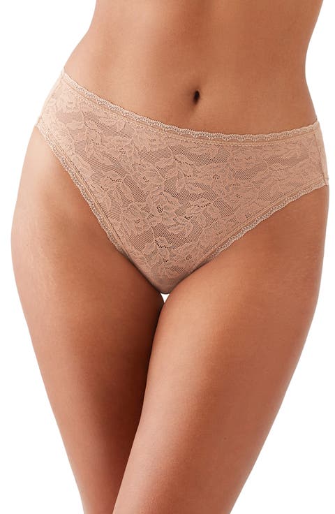 High Profile Lace High Cut Briefs
