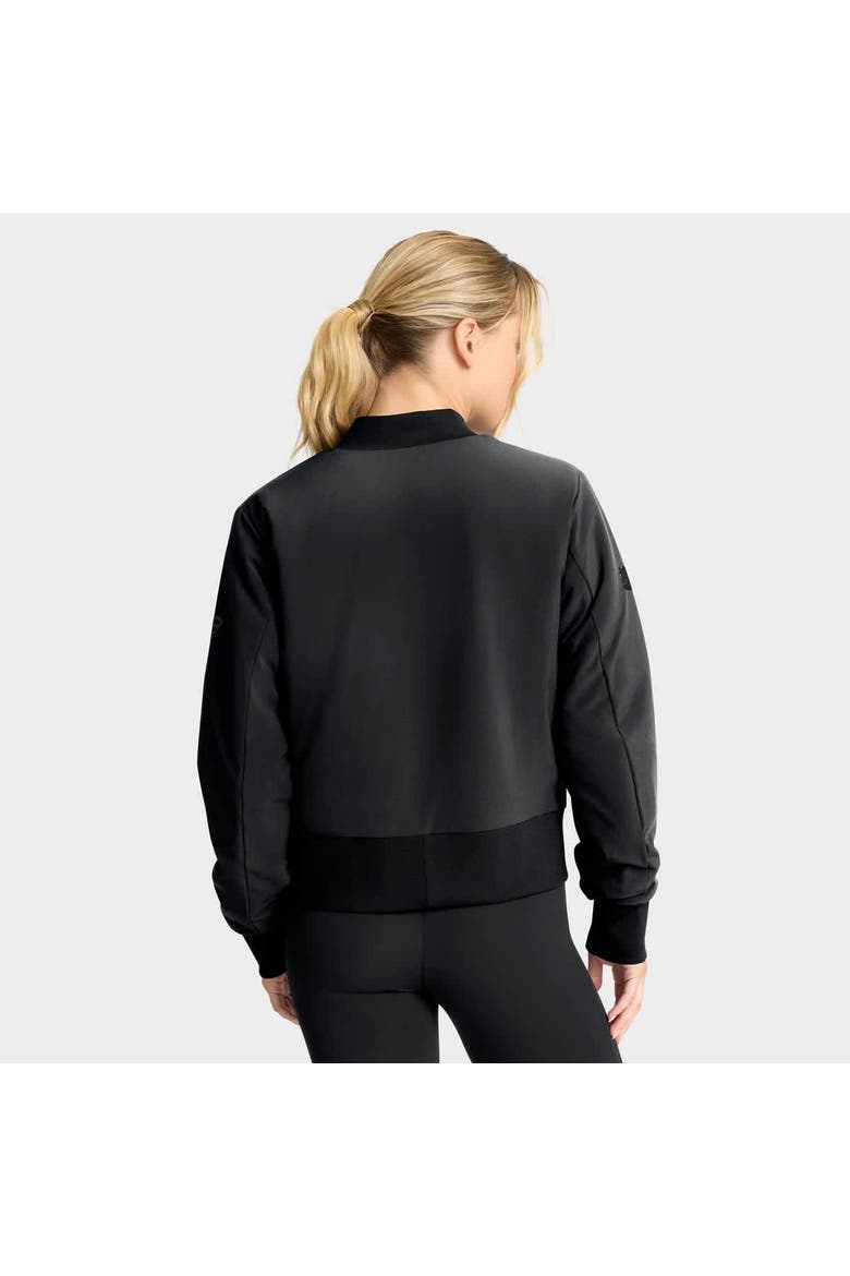 Women's Fanatics Black Boston Bruins Authentic Pro Road Full-Zip Bomber Jacket, Alternate, color, Black
