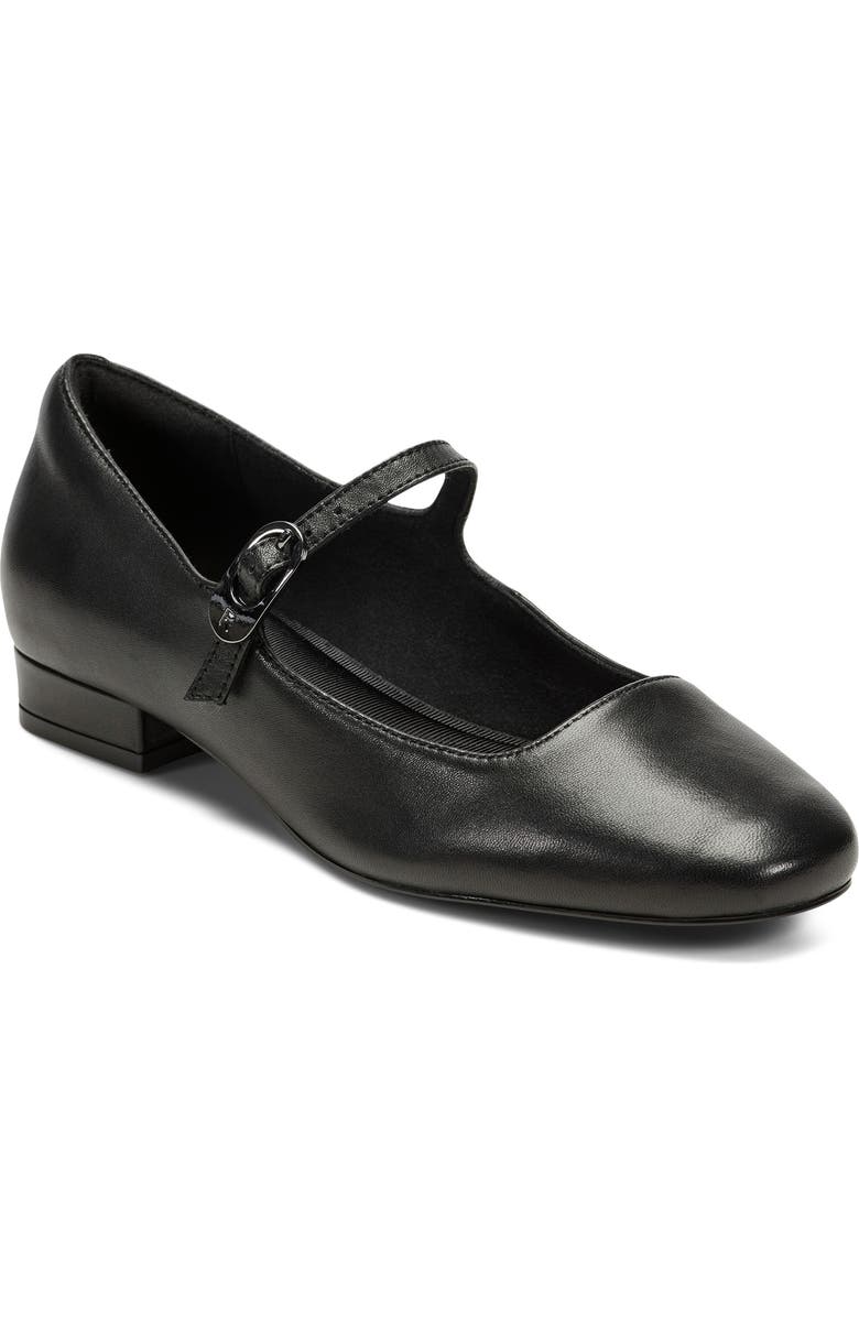 Rockport Niya Mary Jane Flat, Main, color, Black