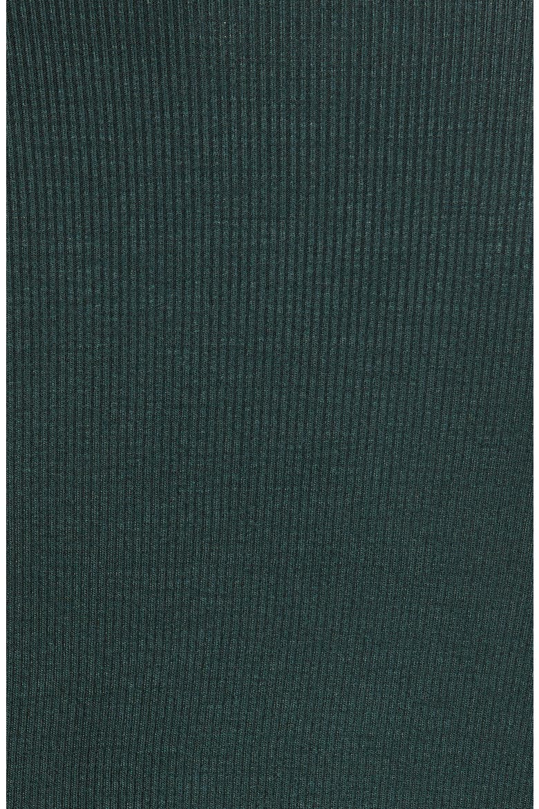 Ruched Long Sleeve Top (Nordstrom Exclusive), Alternate, color, BOTTLE GREEN
