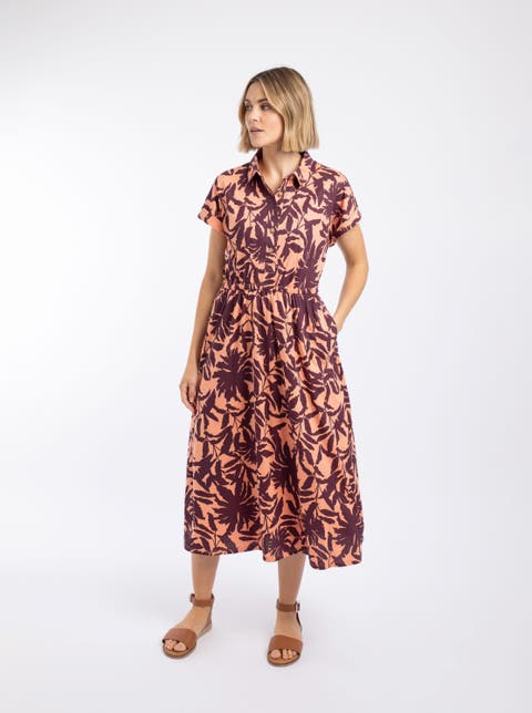 Artemis Printed Jersey Shift Dress
