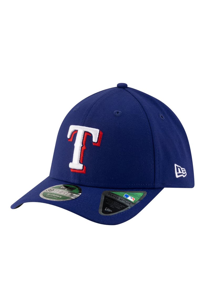 Men's New Era  Royal Texas Rangers  Player Replica 39THIRTY M-Crown Flex Hat, Main, color, Royal