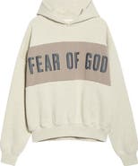 Fear of God Essentials Paneled Relaxed Crop Hoodie