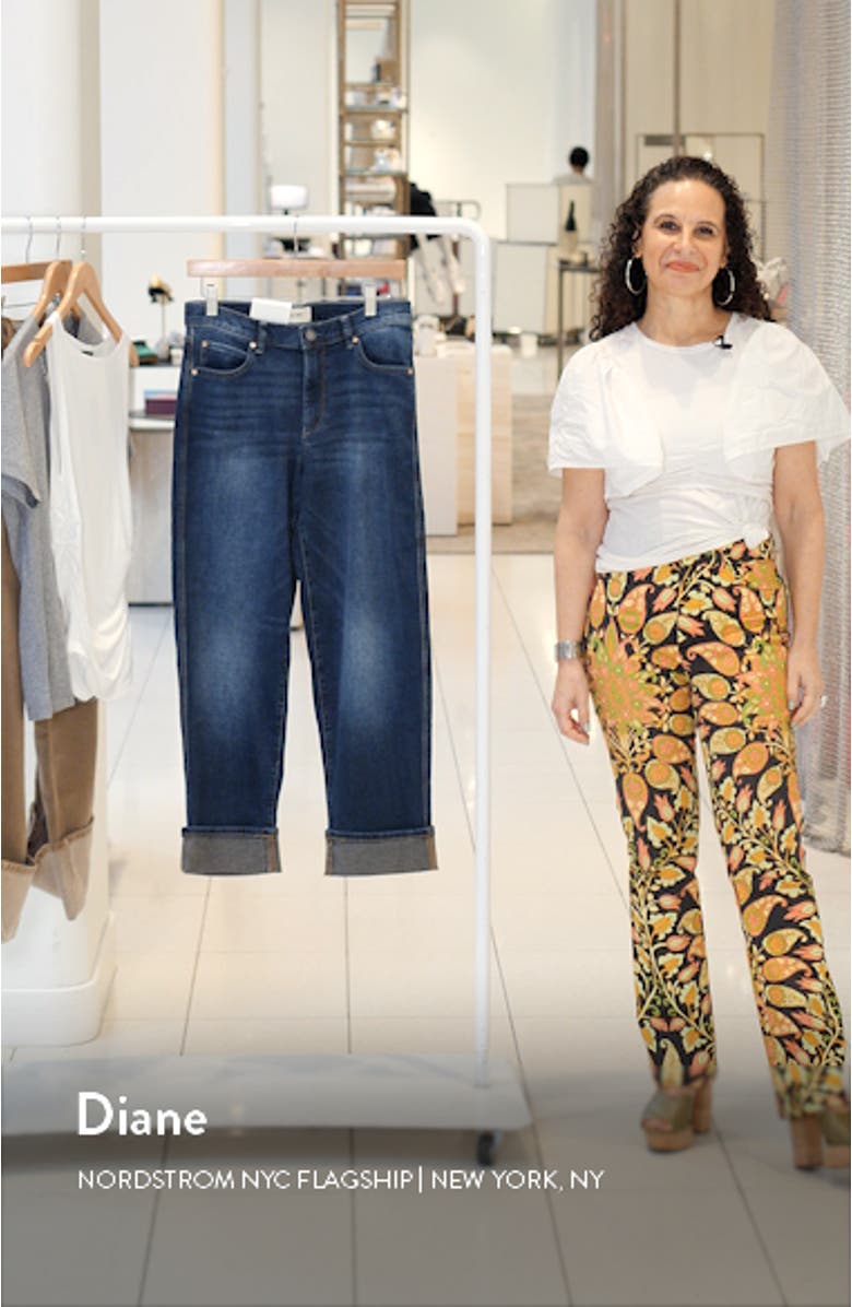 Thea Relaxed Tapered Boyfriend Jeans, sales video thumbnail