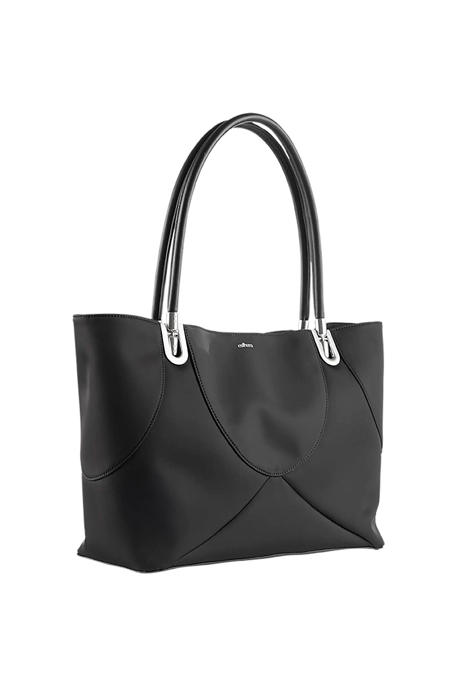 Esthera 4PM Maxi Nylon Handbag, Alternate, color, Black