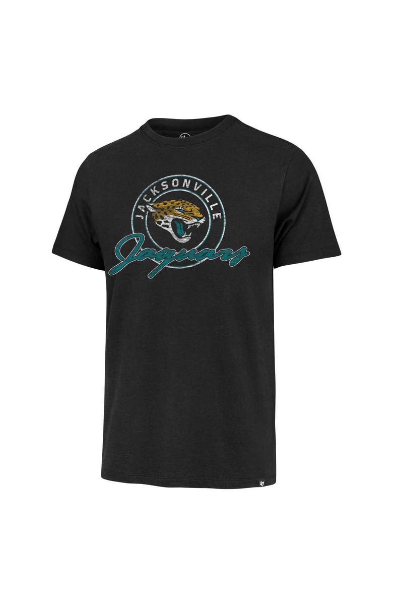 '47 Men's '47 Black Jacksonville Jaguars Ringtone Franklin T-Shirt, Alternate, color, Black