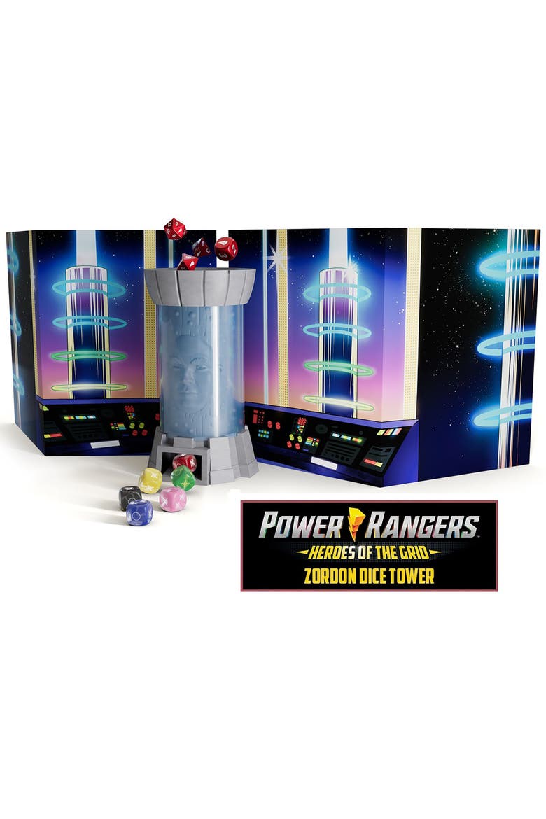 Power Rangers Zordon Dice Tower & GM Screen Game Accessory, Alternate, color, Multicolored