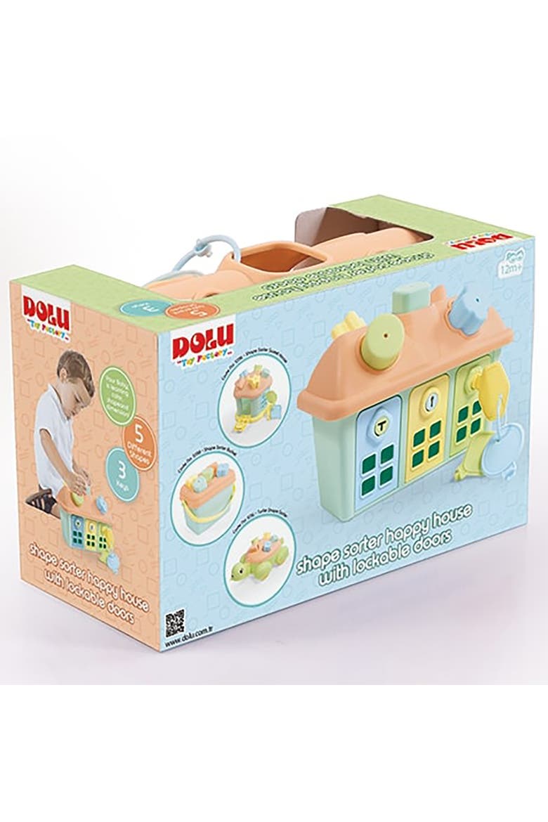 Shape Sorter, Sweet Cottage, 9 Piece Sort & Play Toy, Kids 12mo+, Alternate, color, Multicolored