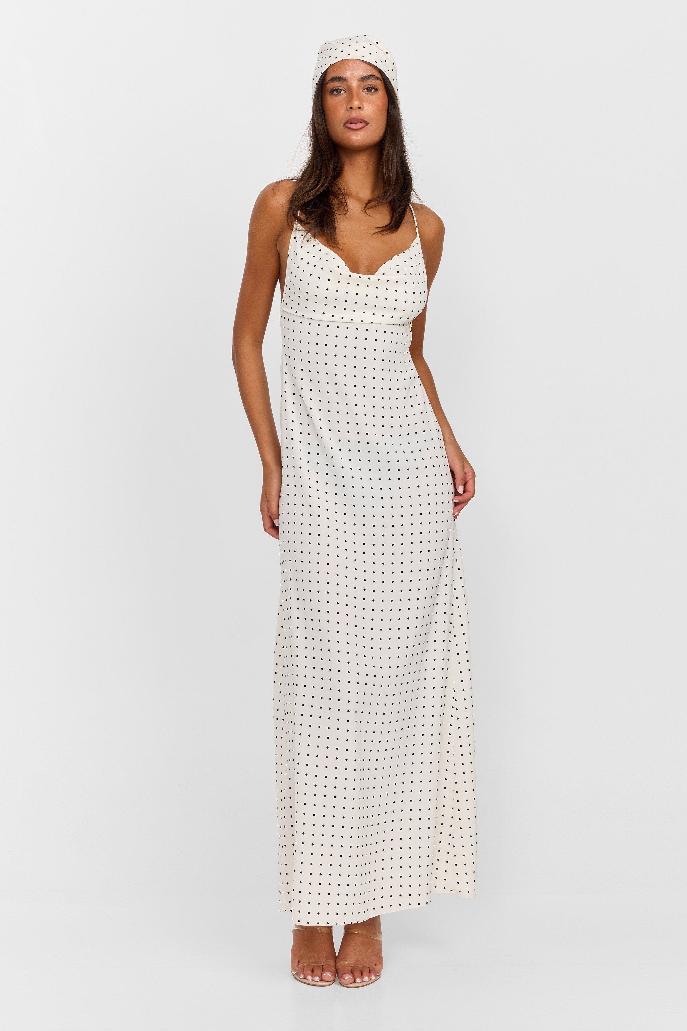 selected White Polkadot