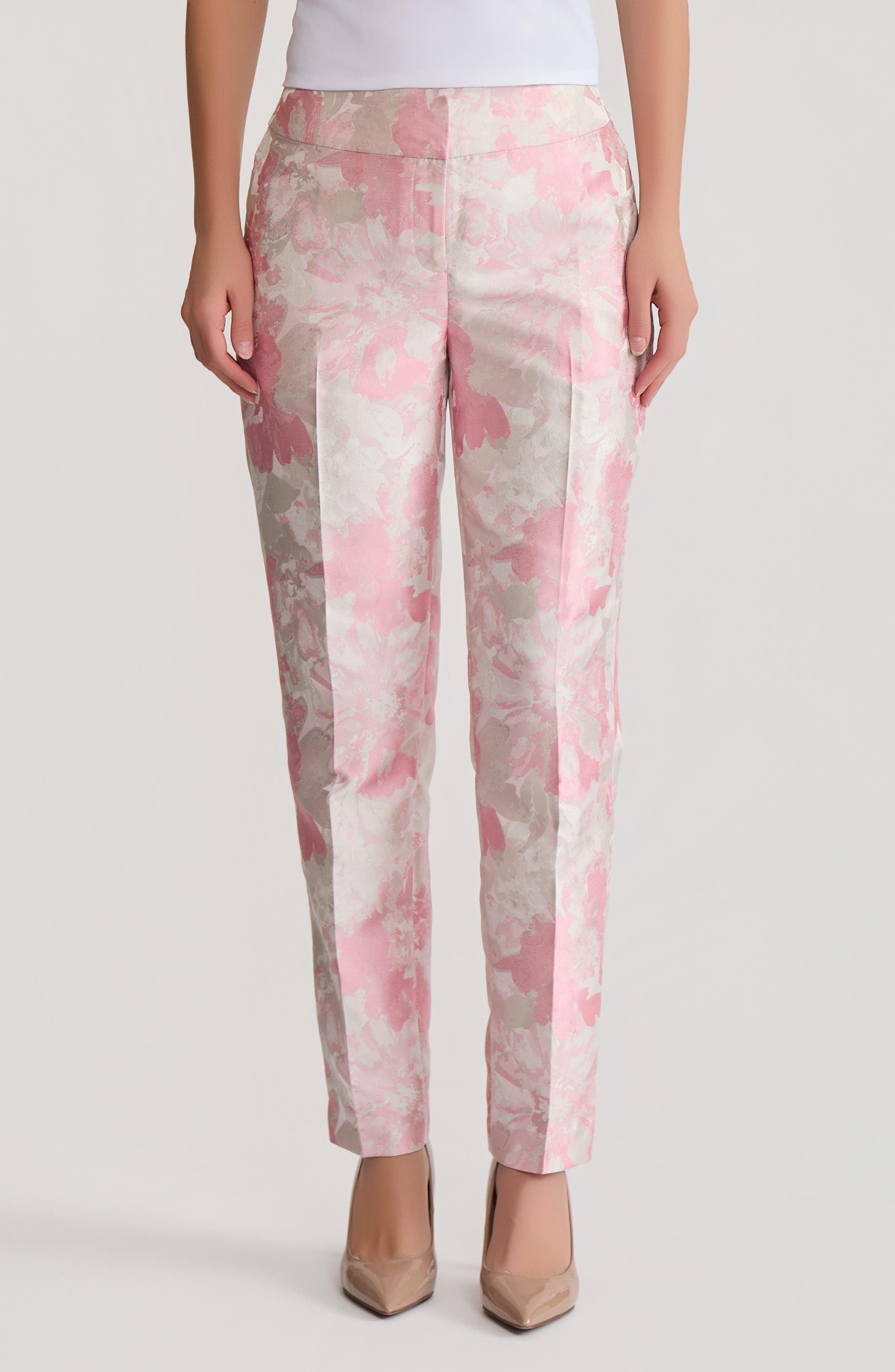 Flat Front Slim Pants