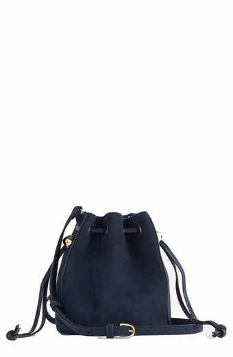 Madewell Suede Bucket Crossbody Bag