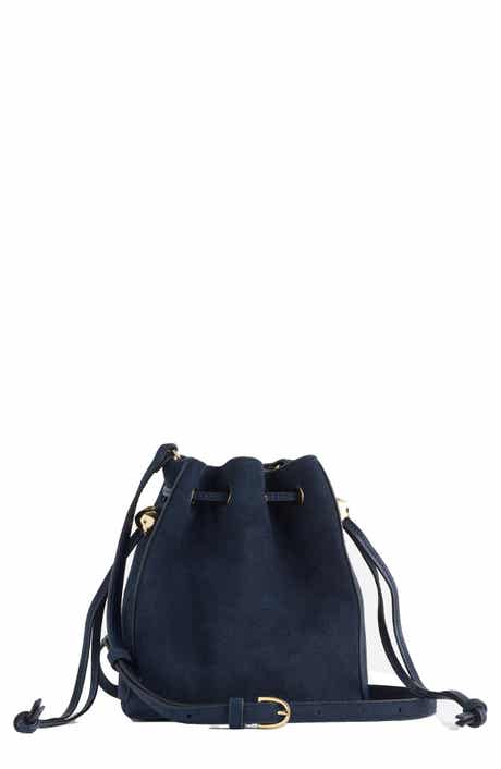 Madewell Suede Bucket Crossbody Bag