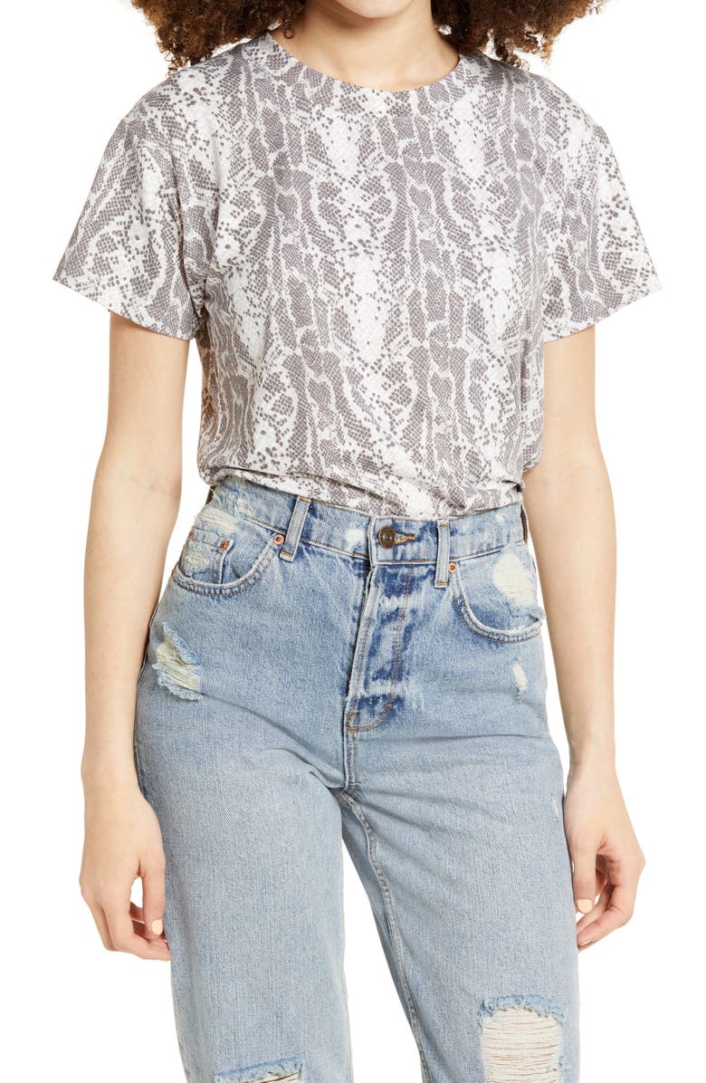 Socialite Crewneck T-Shirt, Main, color, 