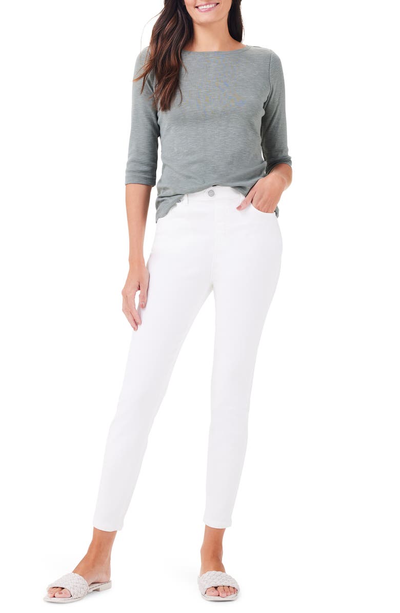 NZT by NIC+ZOE Boat Neck T-Shirt, Alternate, color, 