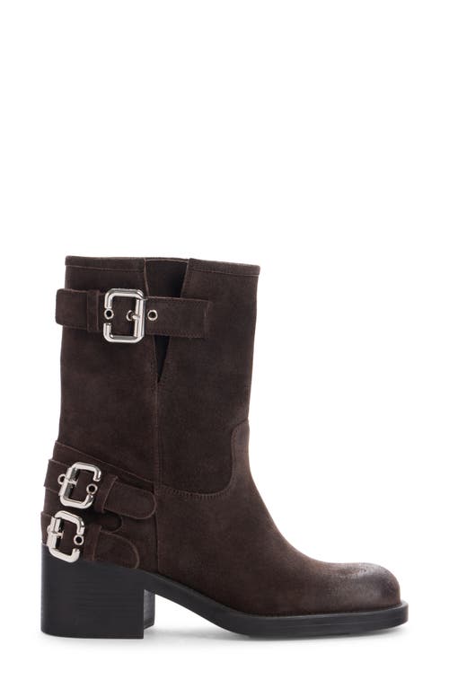 Chloé Dakota Biker Boot In Multi
