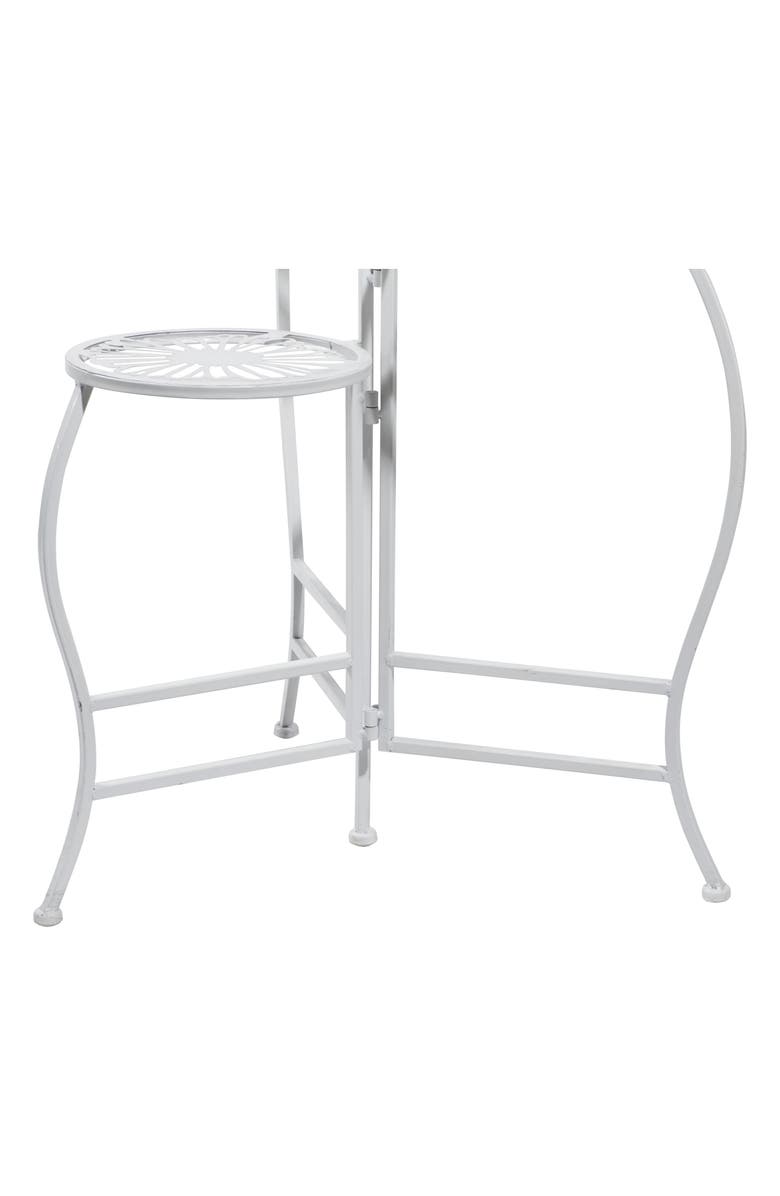 UMA Indoor/Outdoor Tiered Plant Stand, Alternate, color, White