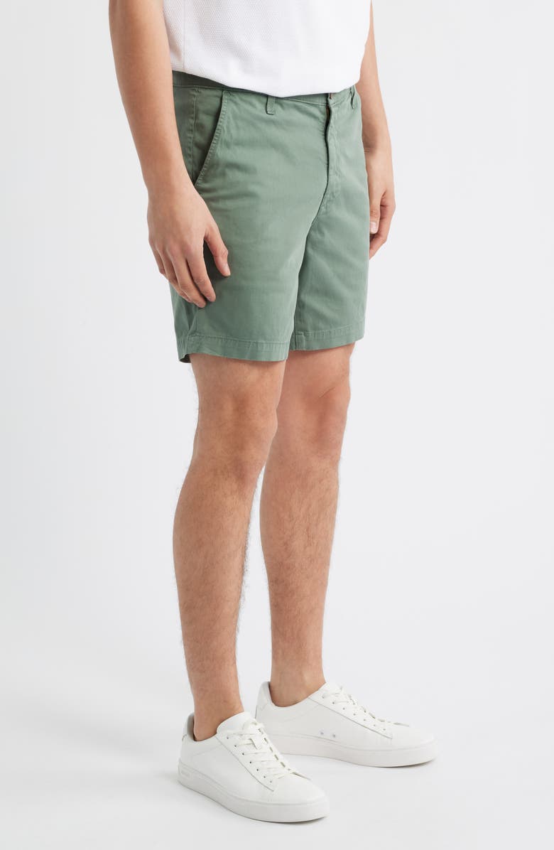 AG Cipher 7-Inch Chino Shorts, Alternate, color, Green Meadows