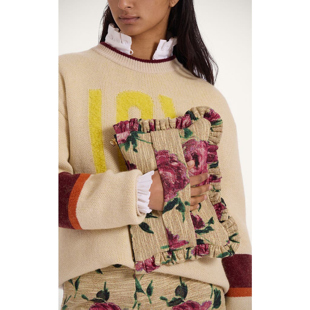 La Doublej Hand Pochette In Multi