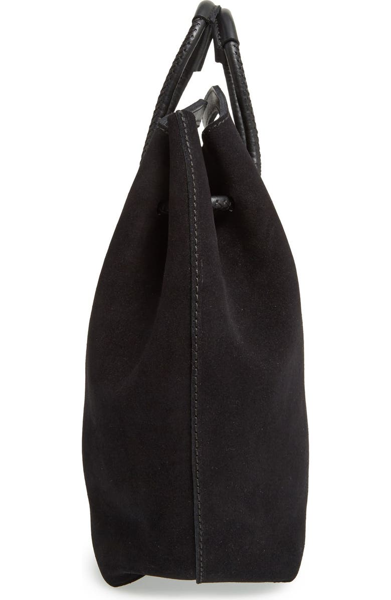 Pedro Garcia Suede Drawstring Bucket Bag, Alternate, color,