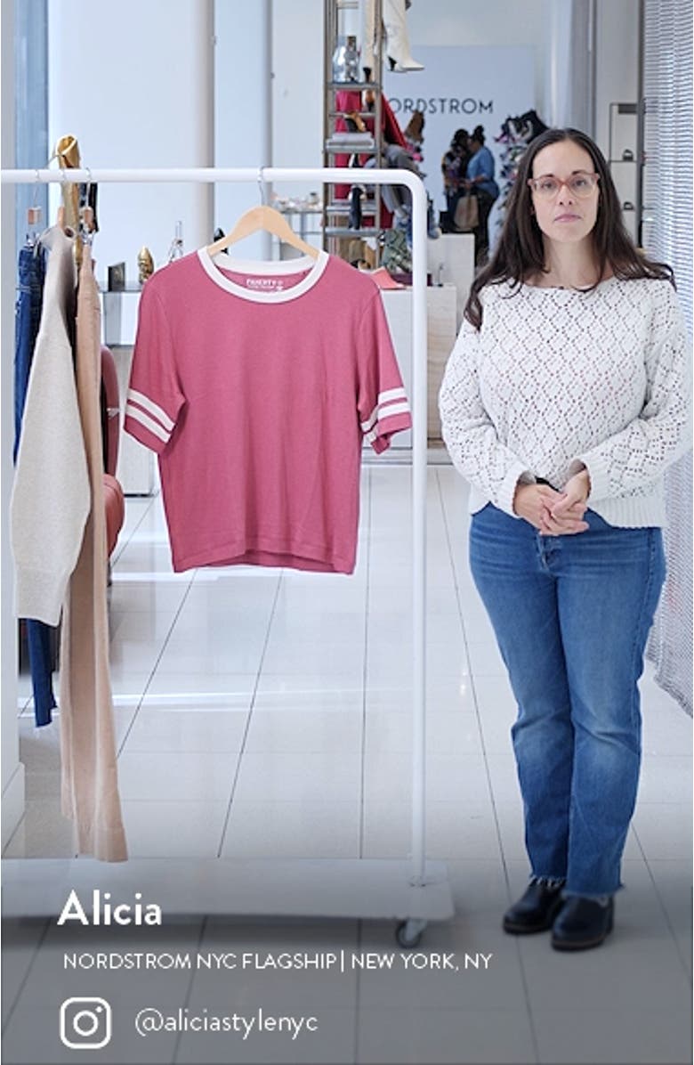 Cloud Varsity Cotton & Modal T-Shirt, sales video thumbnail