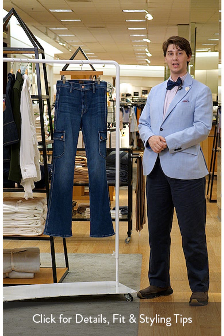 The Draw Hustler Skimp Flare Leg Cargo Jeans video