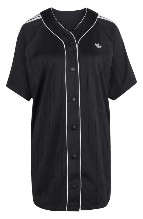 Pinstripe Baseball Minidress