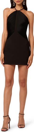 mini dress ruffle bottom Tube Style Ruffle Bottom Mini Dress med