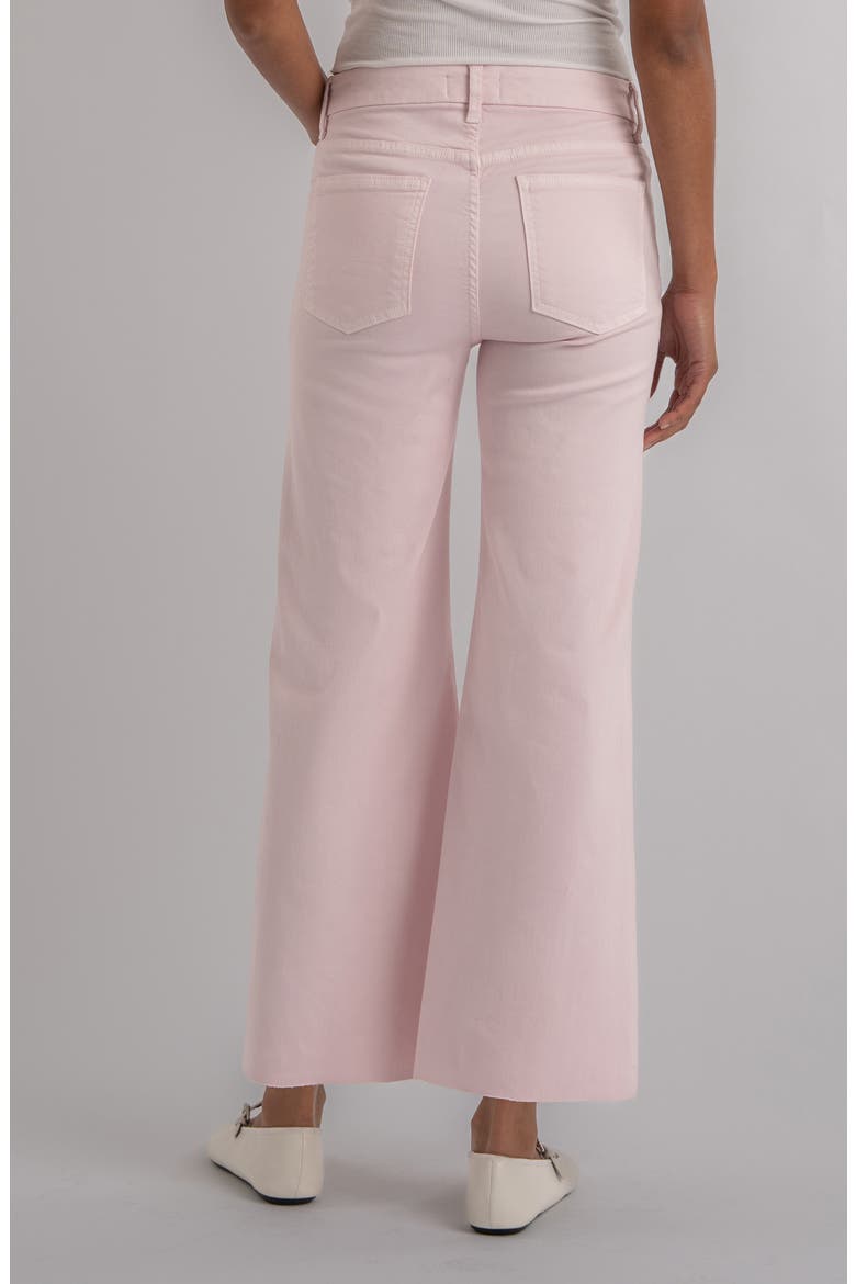 Meg High Rise Patch Pocket Wide Leg Jeans, Alternate, color, PRINCESS