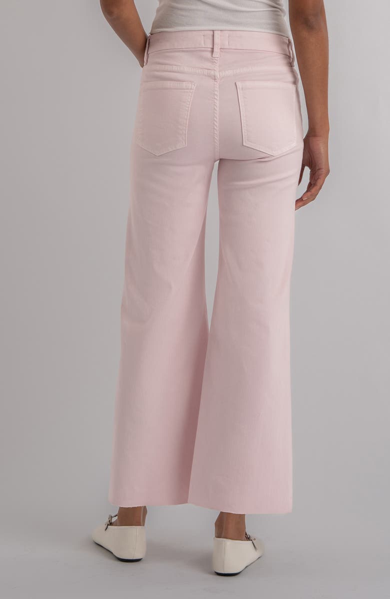 KUT from the Kloth Meg High Rise Patch Pocket Wide Leg Jeans, Alternate, color, Princess