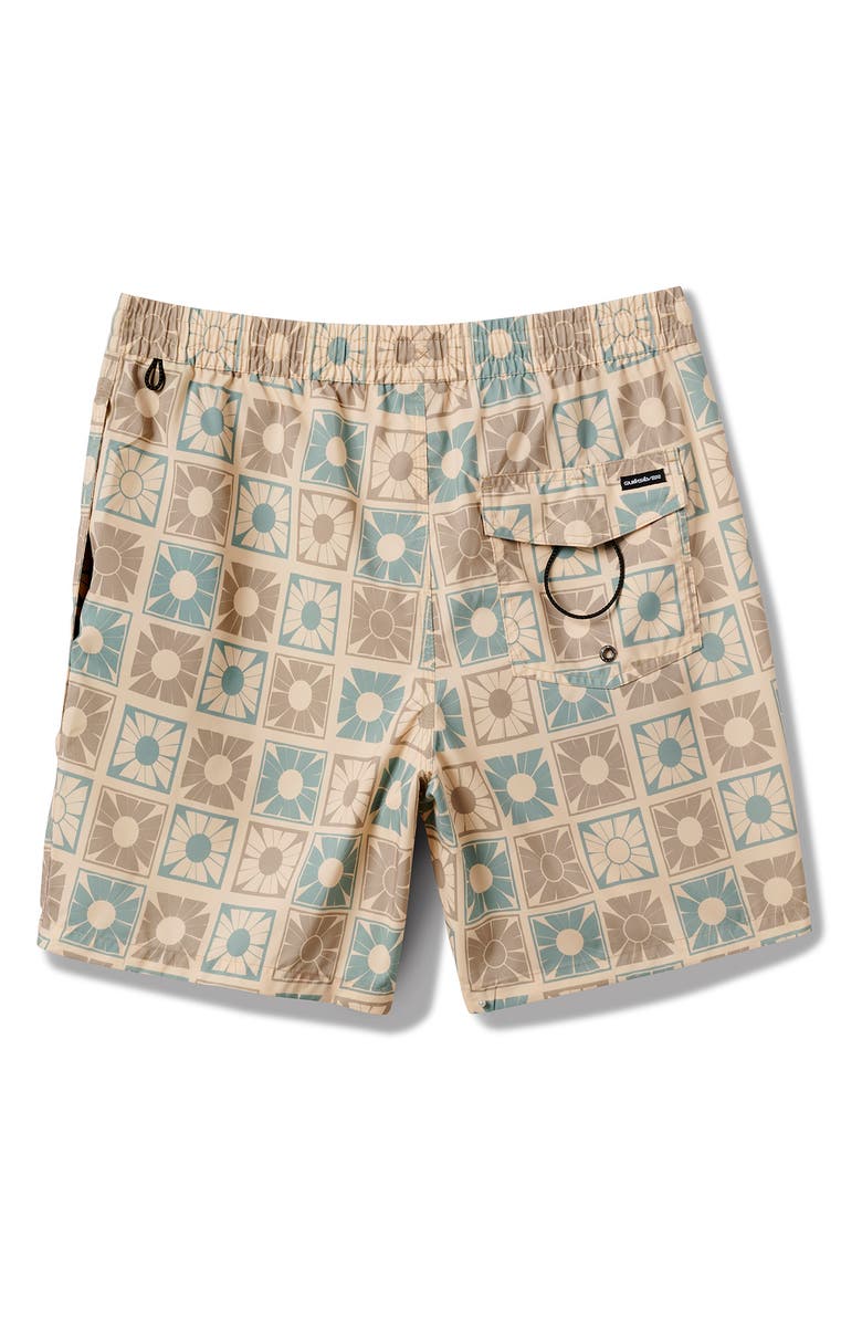 Quiksilver Everyday Mix Volley Swim Trunks, Alternate, color, Cream