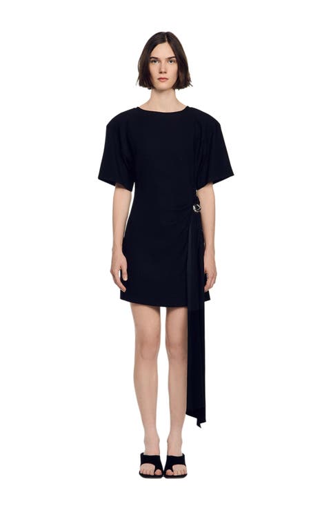 Short Draped Dress