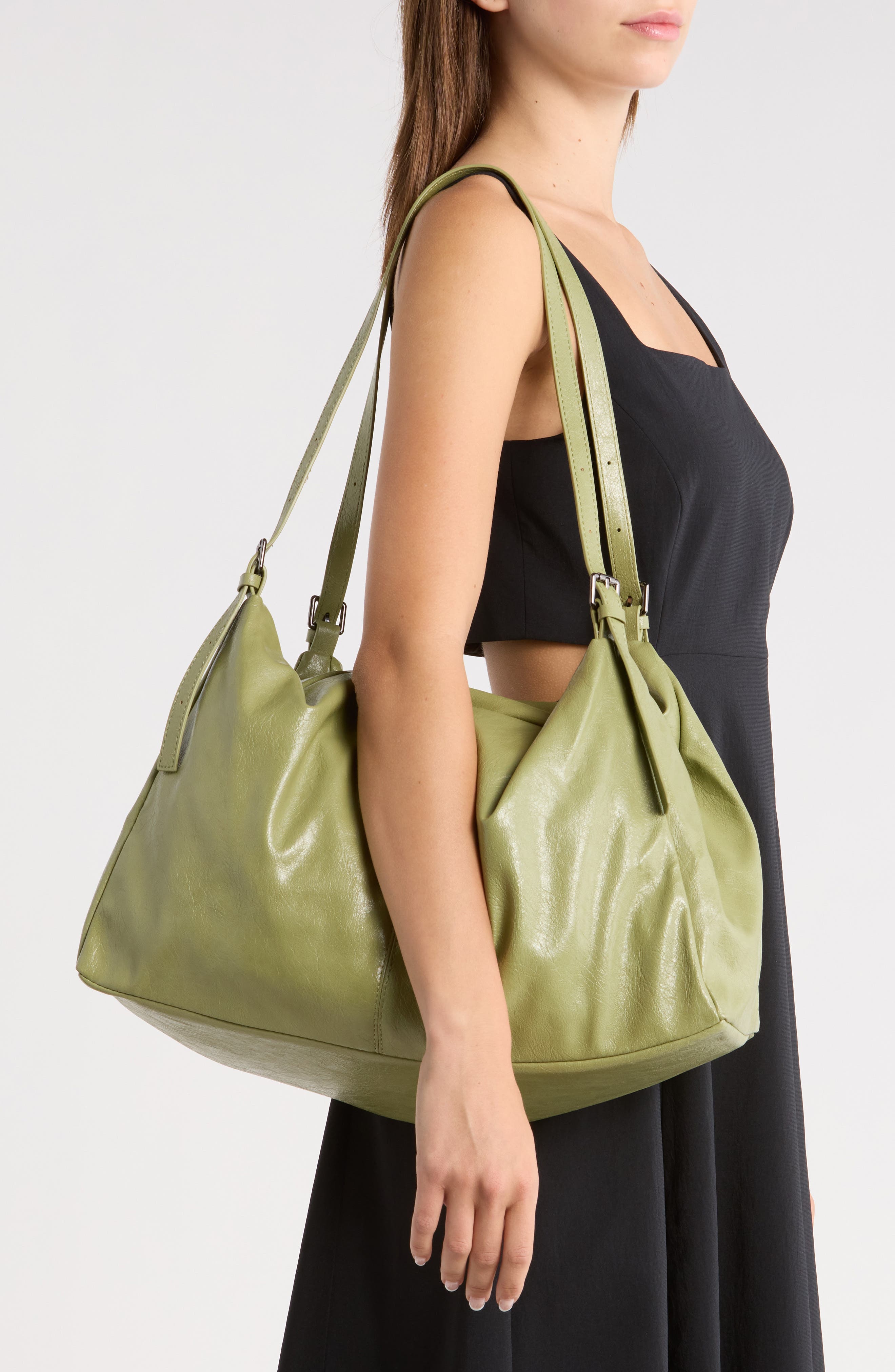 Melie Bianco Samantha Tote Bag, Alternate, color, Sage