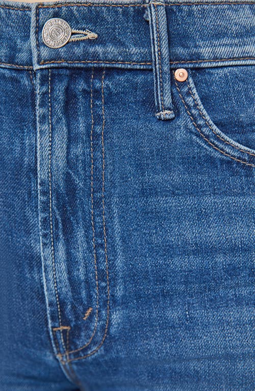 Mother The Swisher Sneak Fray Jeans
