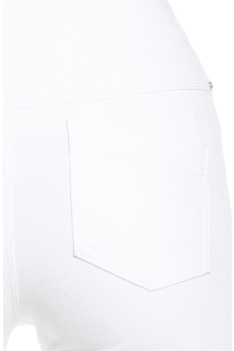 'Lyssentials Boyfriend High Rise Denim Jeans, Alternate, color, WHITE