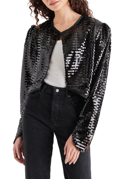 Juliet Sequin Crop Jacket