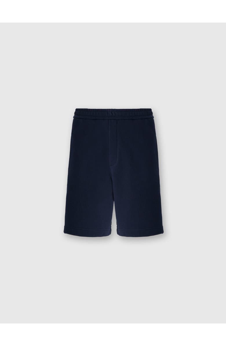 Missoni Cotton Shorts With Zigzag Insert, Alternate, color, Blue