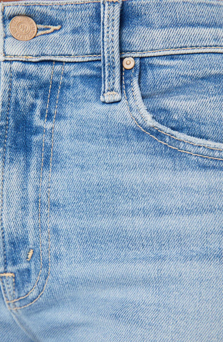 MOTHER Rider Skimp High Waist Straight Leg Jeans, Alternate, color,