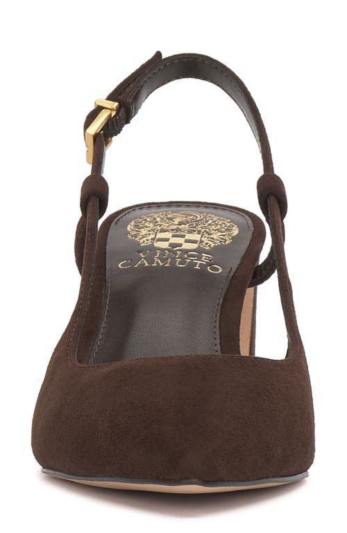 Vince Camuto Haslie Slingback Sandal In Brown