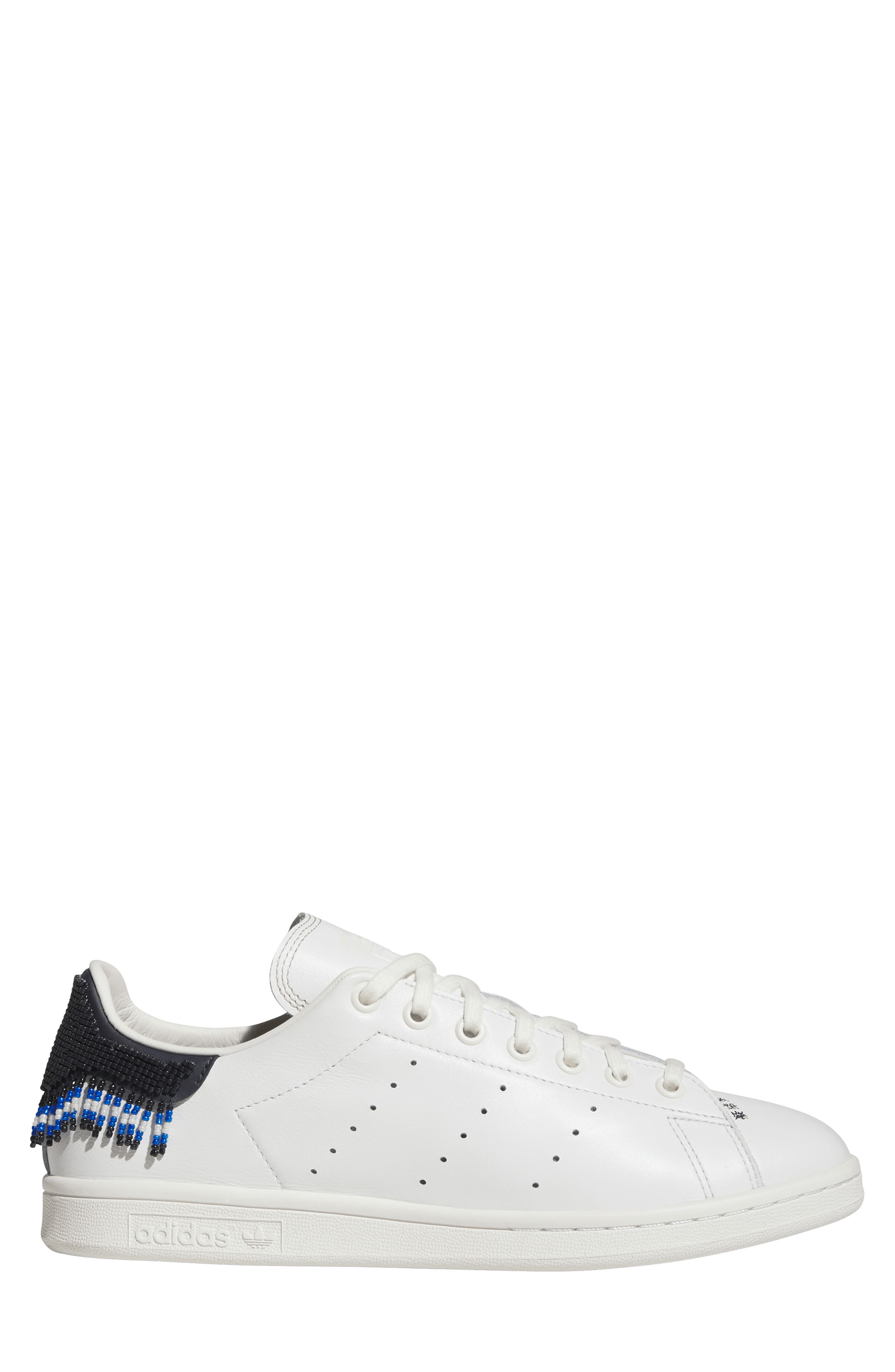 adidas x CLOT Stan Smith Low Top Sneaker, Alternate, color, White/ Navy/ White