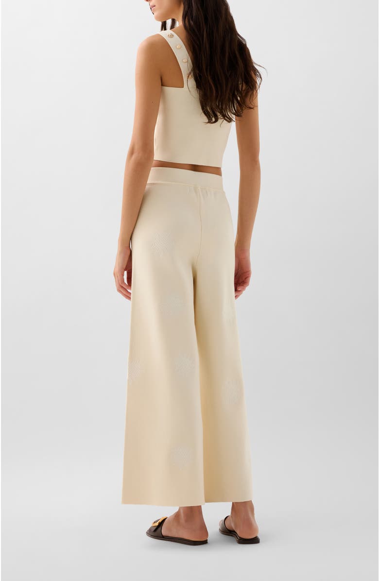 Scalpers Embsun Knit Pant, Alternate, color, Ecru