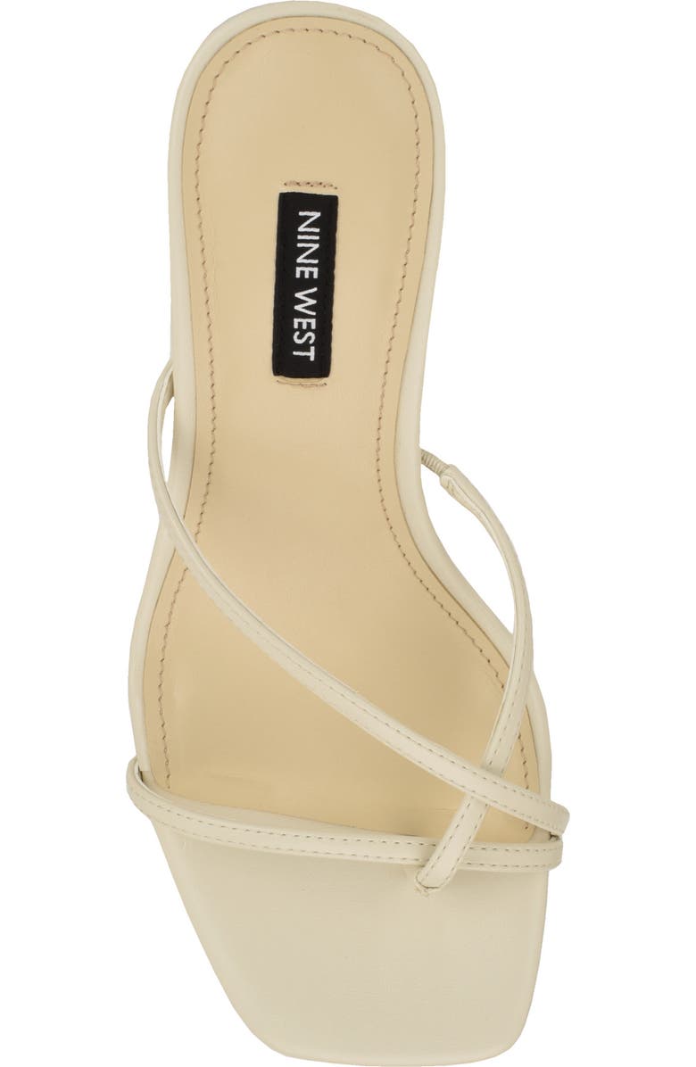 Nine West Anirey Slide Sandal, Alternate, color, Ivory 150