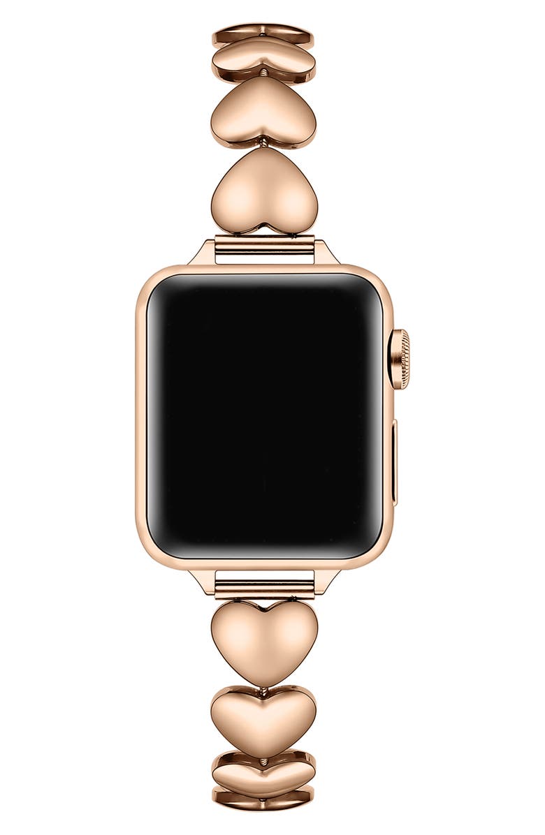 Posh Tech Lover Heart Apple Watch<sup>®</sup> Watchband, Alternate, color, 