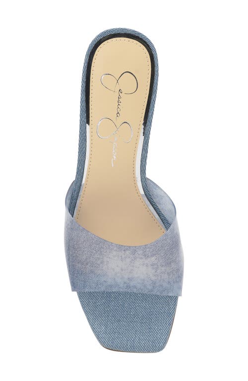 Jessica Simpson Celisha Slide Sandal In Blue