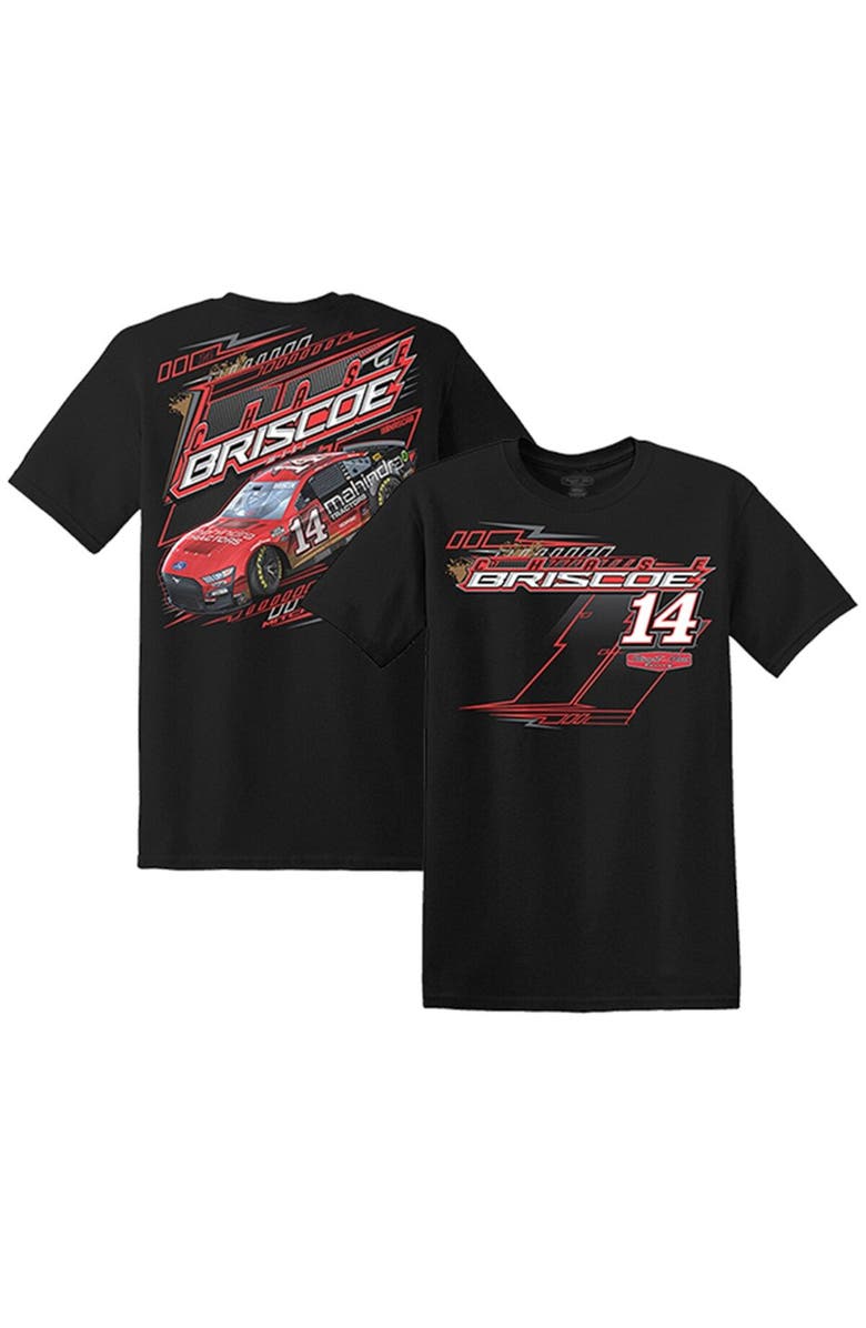 STEWART-HAAS RACING Men's Stewart-Haas Racing Team Collection Black Chase Briscoe 2023 #14 Mahindra T-Shirt, Main, color, Black