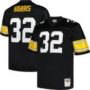 Mitchell & Ness Men's Mitchell & Ness Franco Harris Black Pittsburgh Steelers Big & Tall 1976 Legacy Retired Player Jersey