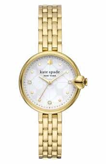 Kate Spade New York Chelsea Park Stainless Steel Bracelet Watch, 32mm